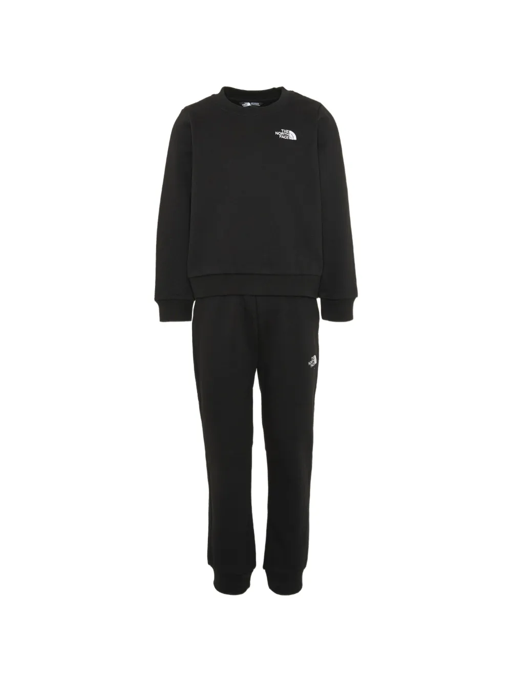 The North Face Kids logo-print tracksuit - Nero