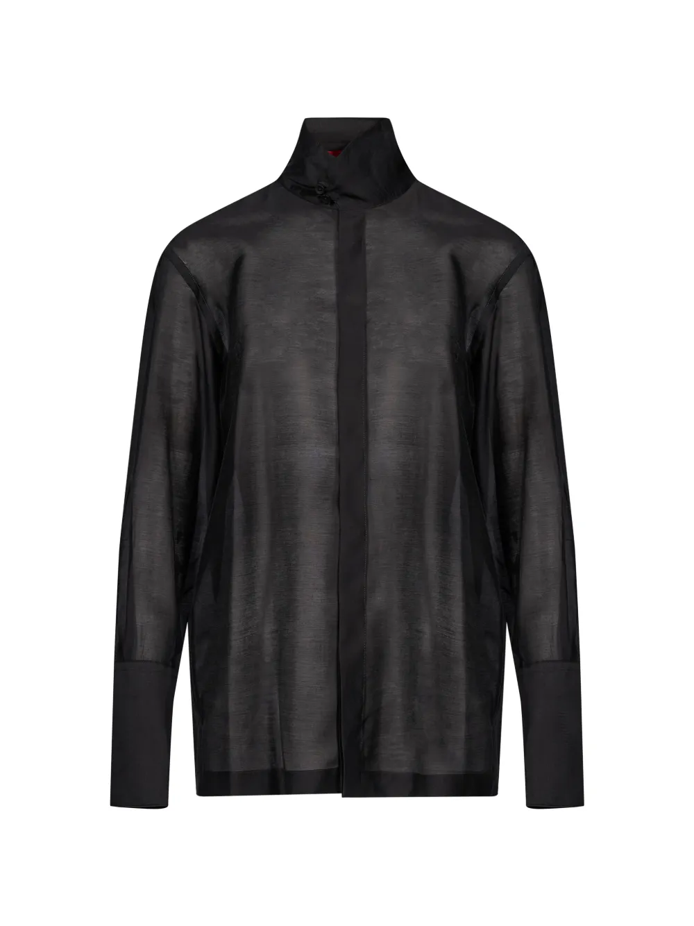 THELATEST Edith semi-sheer shirt - Schwarz