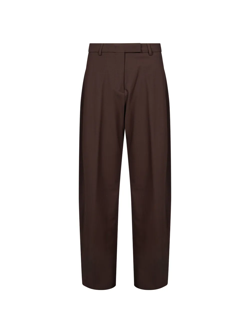 THELATEST Dina pleated tailored trousers Bruin