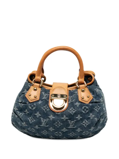 Louis Vuitton Pre-Owned bolsa de mano Monogram Denim Pleaty 2006