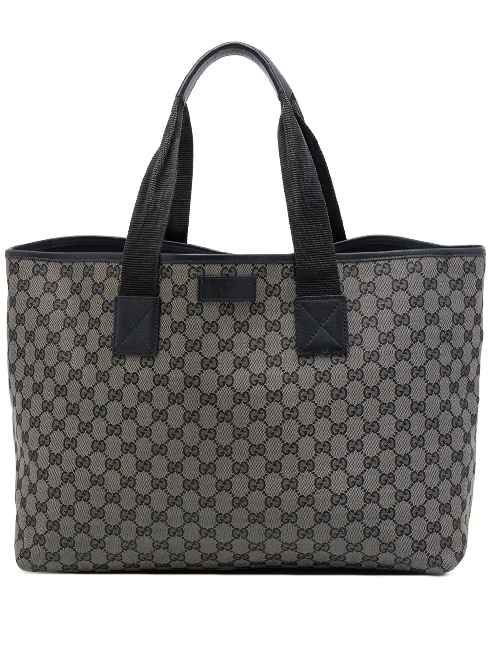 Gucci Pre-Owned sac cabas en jean à motif GG (2016-2026) - Gris