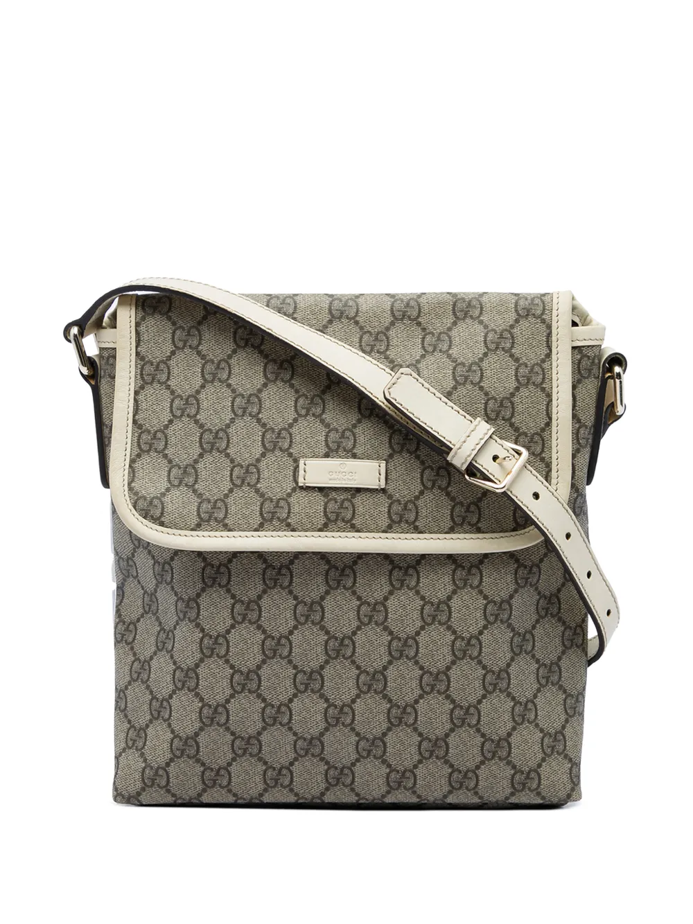 Gucci Pre-Owned 2016-2026 GG Supreme crossbody bag - Toni neutri