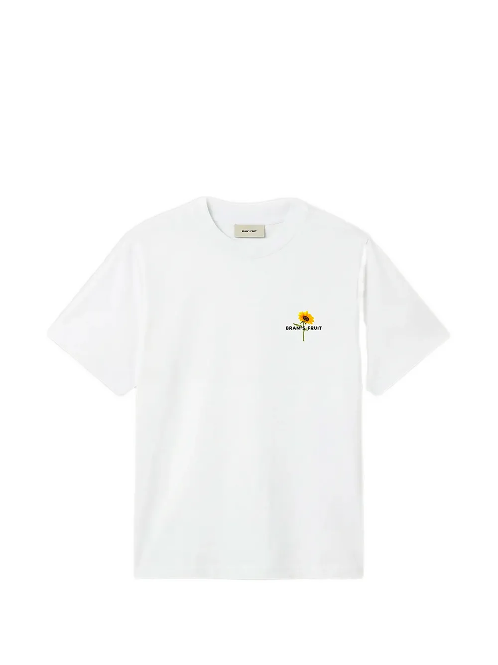 Bram's Fruit Sunflower-print T-shirt In White