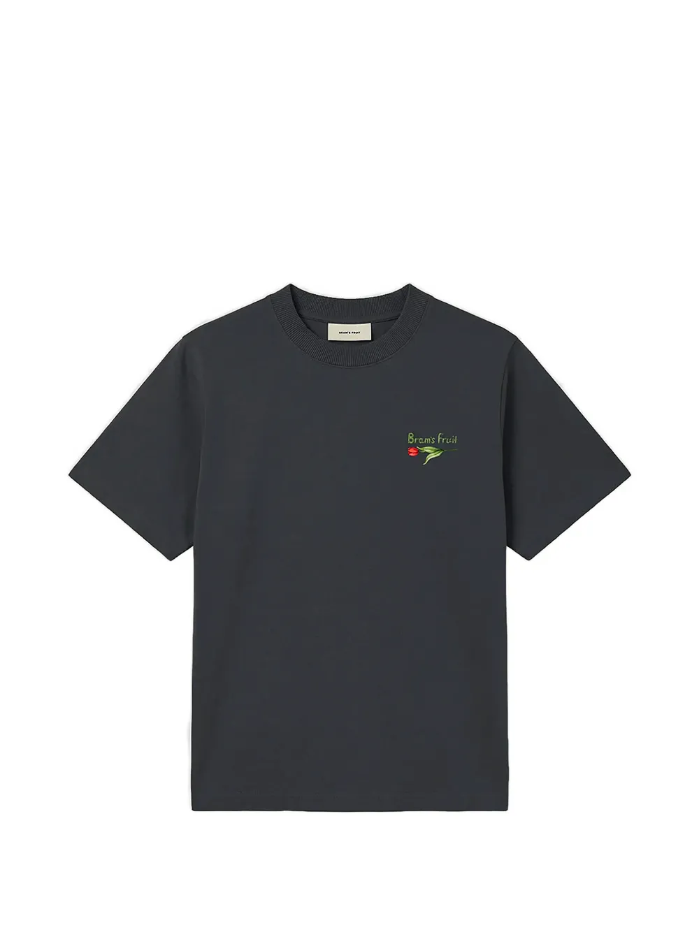 Bram's Fruit Flora 2.0 Floral-print T-shirt In Gray