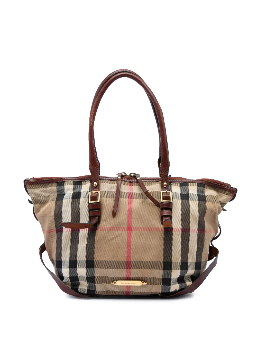 Burberry Pre-Owned petit sac à main Bridle Salisbury (2000-2017) - Marron Burberry Pre-Owned petit sac à main Bridle Salisbury (2000-2017) - Marron