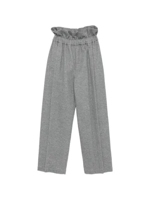 Carven paperbag-waist wide-leg trousers