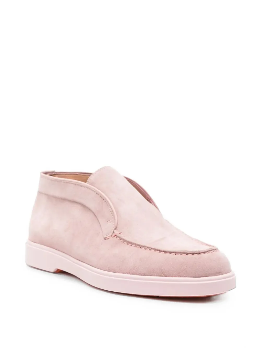Santoni Andvari suede ankle boots - Rose Santoni Andvari suede ankle boots - Rose