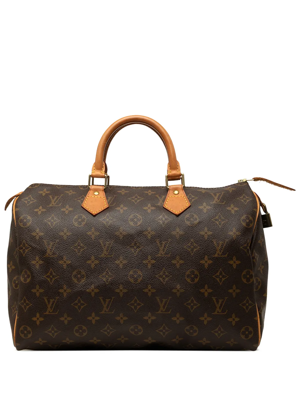Louis Vuitton Pre-Owned sac boston monogrammé Speedy 35 (2003) - Marron