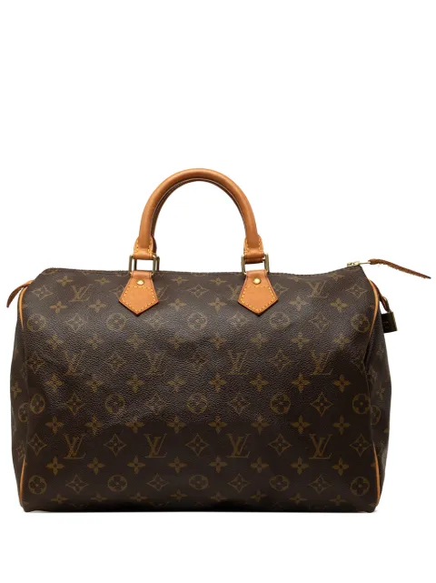 Louis Vuitton Pre-Owned Monogram Speedy 35 波士顿包(2003年典藏款)