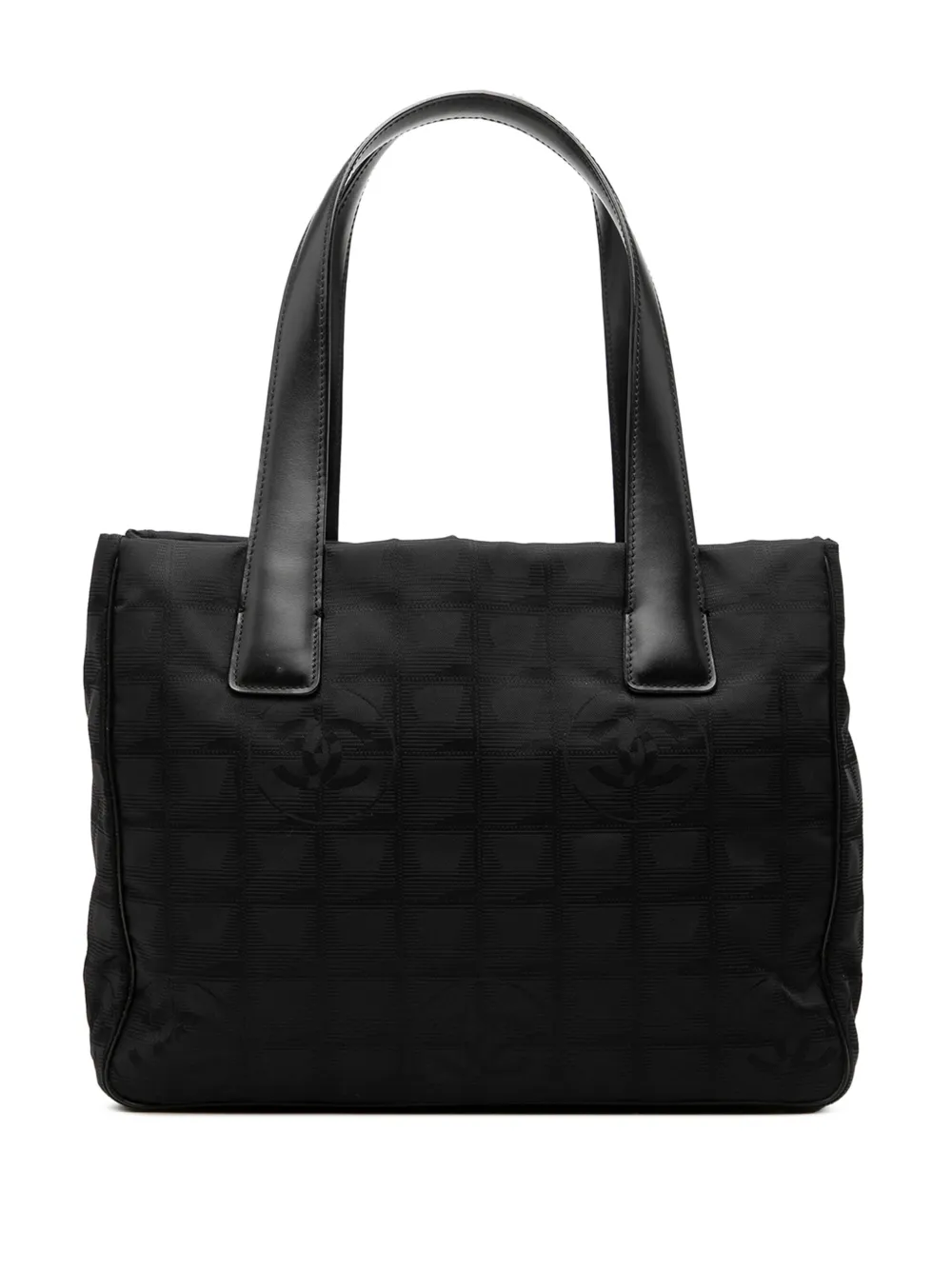 CHANEL Pre-Owned 2003-2004 New Travel Line Nylon tote bag - Nero