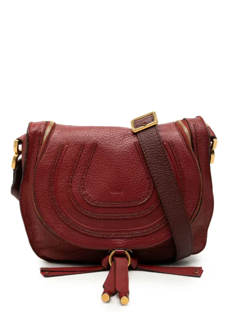 Chloé Pre-Owned 2011 Medium Grained Calfskin Marcie Saddle crossbody bag