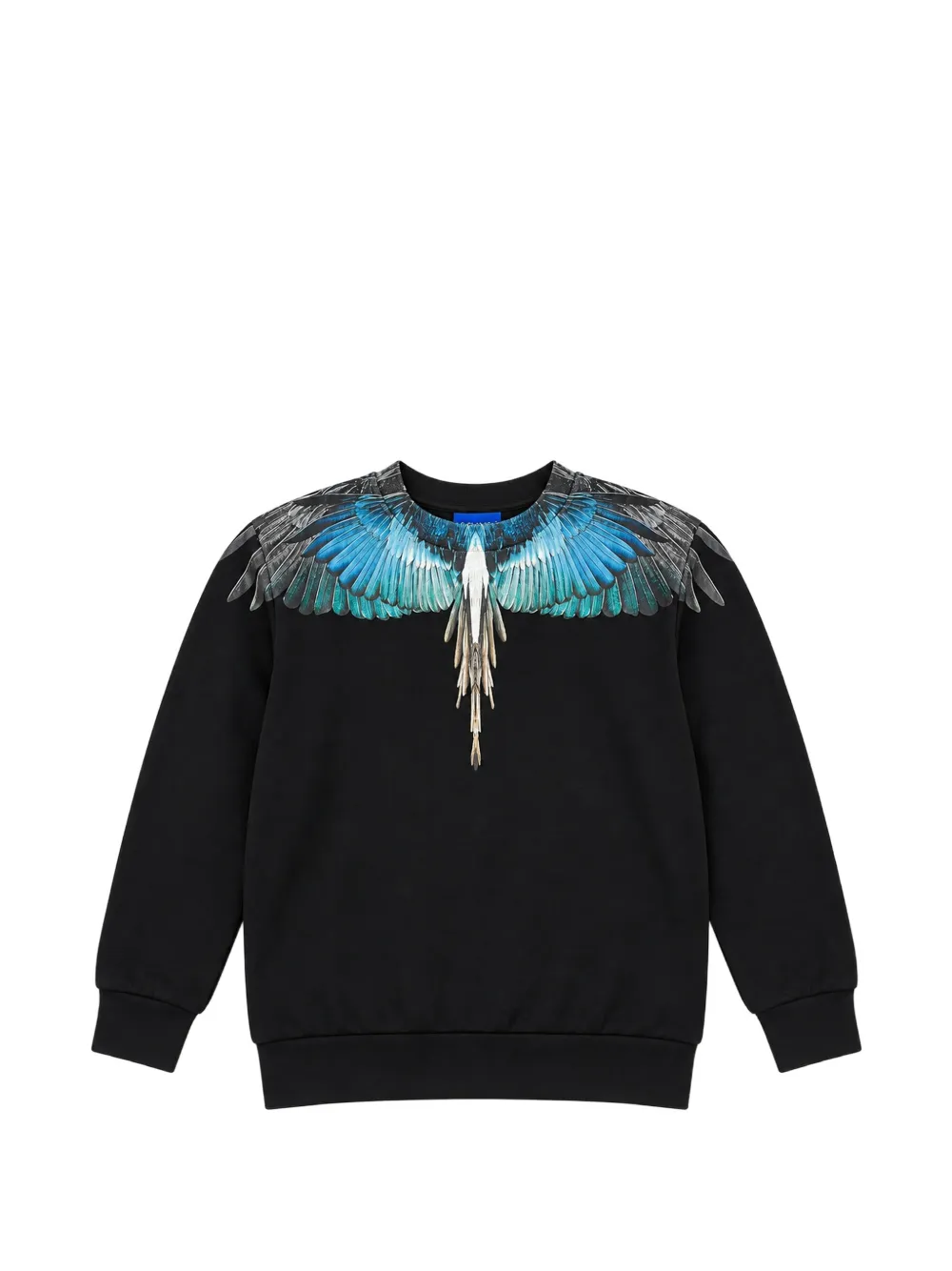 COUNTY OF MILAN KIDS wings-print sweatshirt - Nero