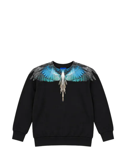 COUNTY OF MILAN KIDS sudadera con estampado Wings