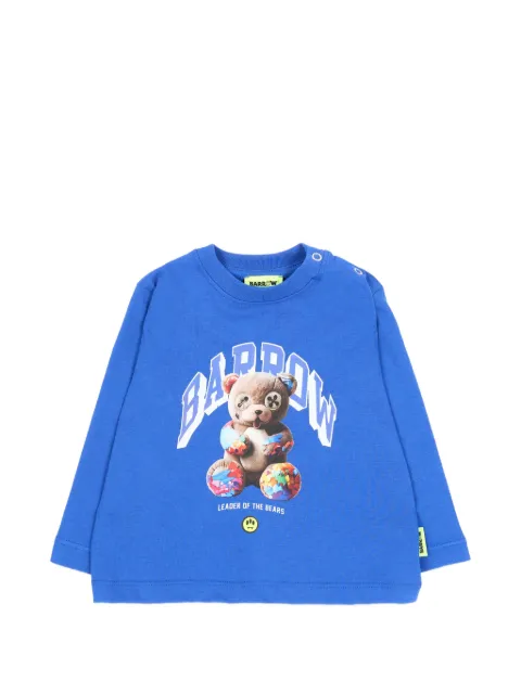 Barrow kids graphic-print long-sleeve sweatshirt