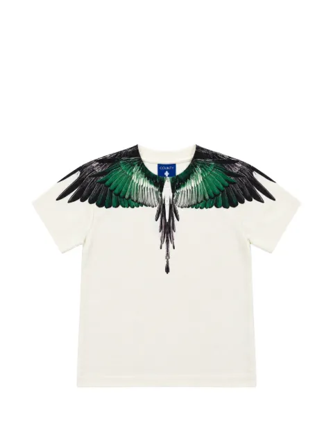 COUNTY OF MILAN KIDS Wings-print T-shirt