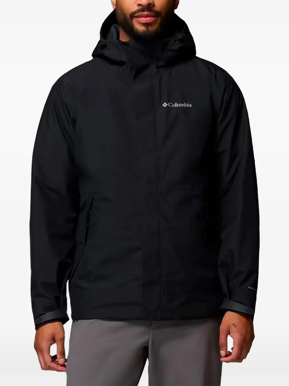 Columbia Sportswear Omni-Tech hooded jacket - Schwarz