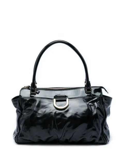 Gucci Pre-Owned 2016-2026 Patent Abbey D Ring tote bag