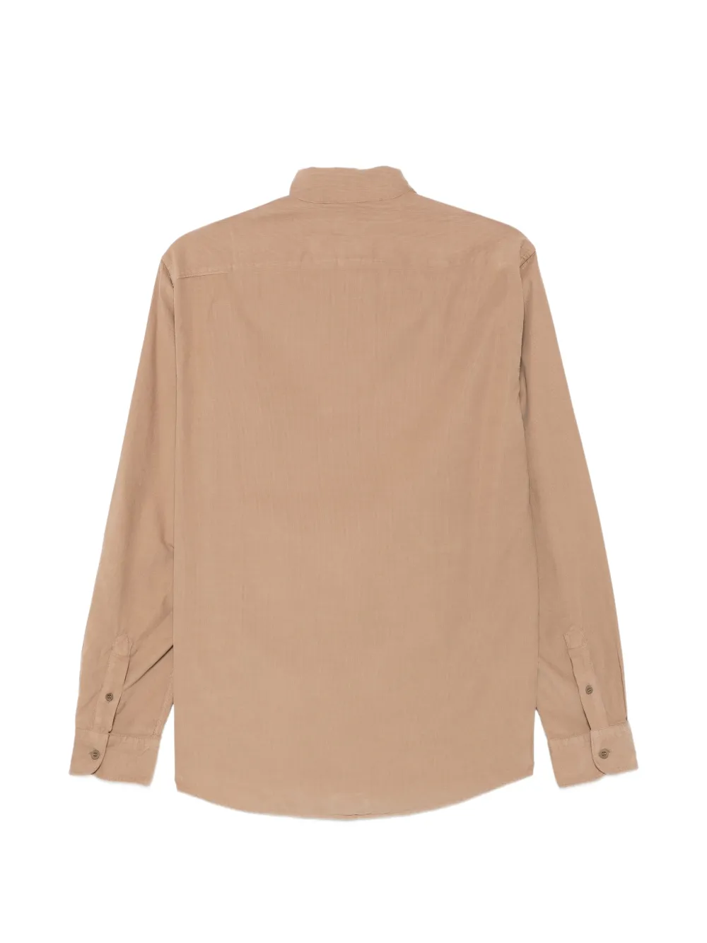 Sunspel corduroy long-sleeve shirt Beige