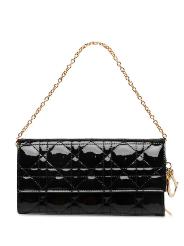 Christian Dior Pre-Owned 2012 パテント カナージュ レディ