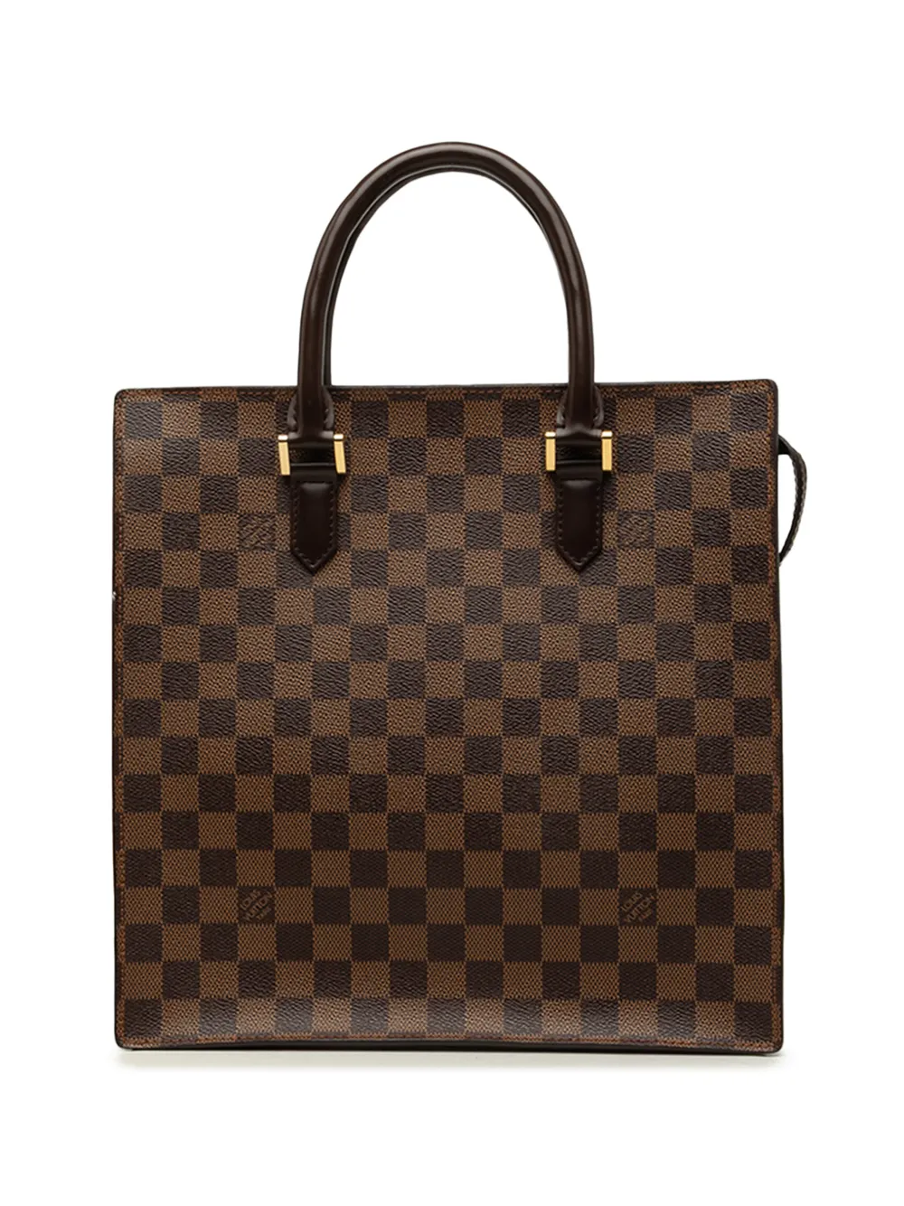 Louis Vuitton Pre-Owned Borsa tote Venice Sac Plat in tela Damier Ebène 2005 - Marrone