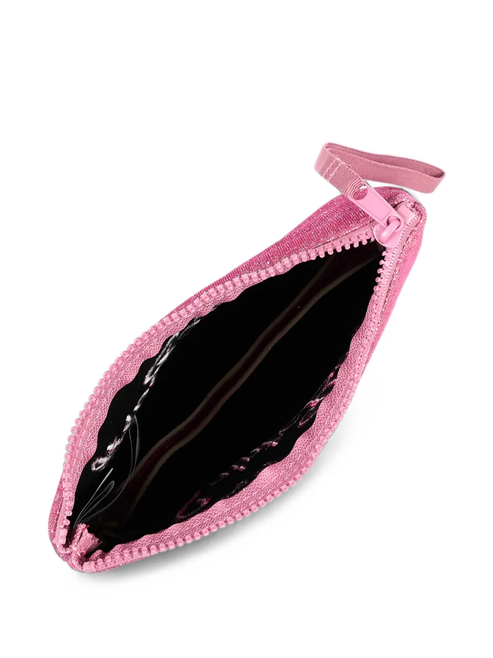 MC2 Saint Barth Clutch met glitter-effect Roze