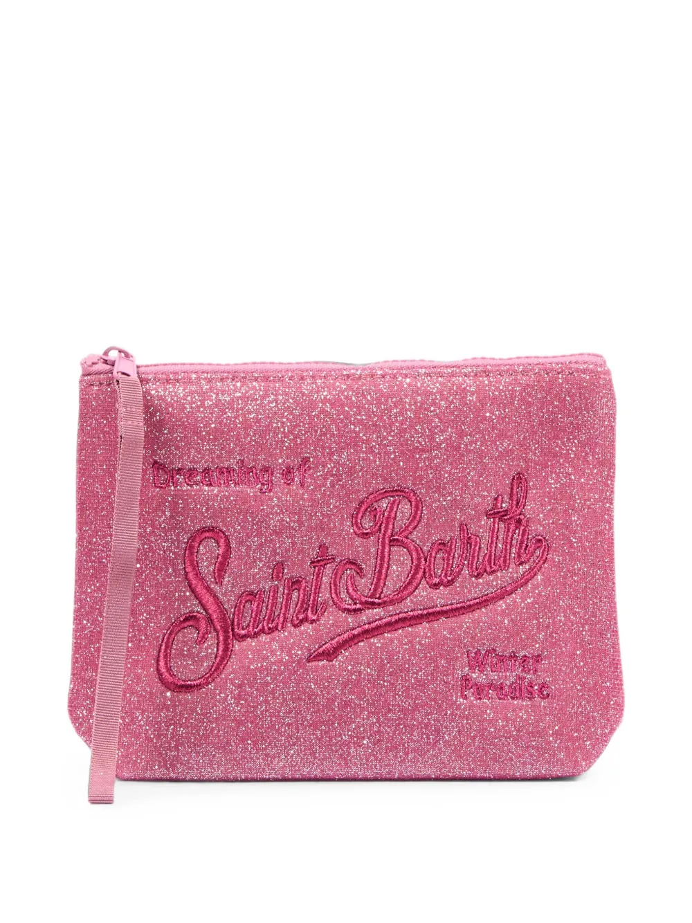 MC2 Saint Barth glitter-effect clutch bag