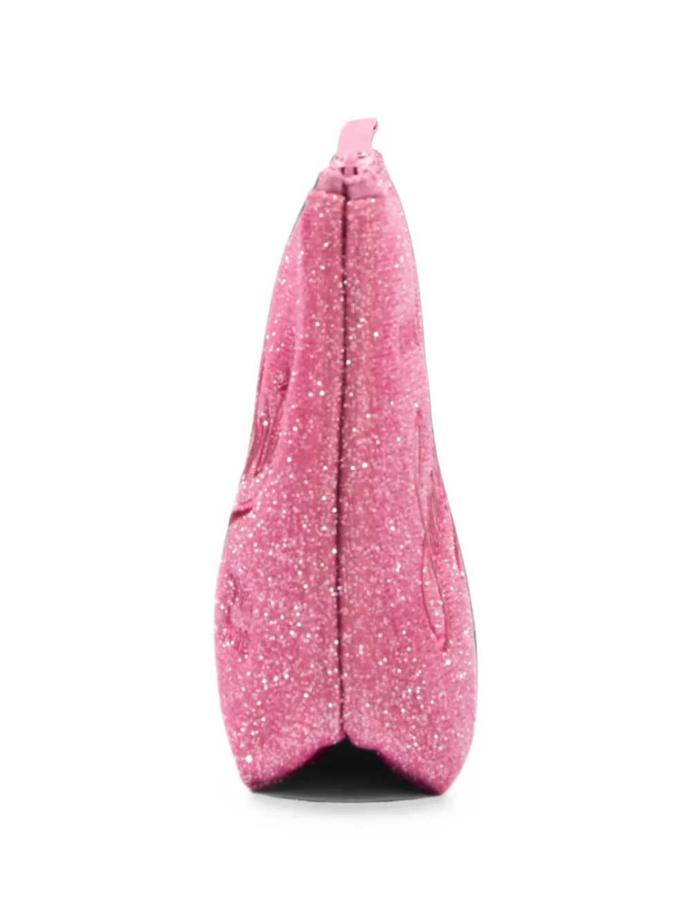 MC2 Saint Barth Clutch met glitter-effect Roze