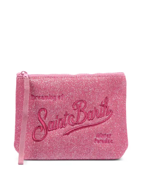 MC2 Saint Barth clutch-taske med glimmereffekt