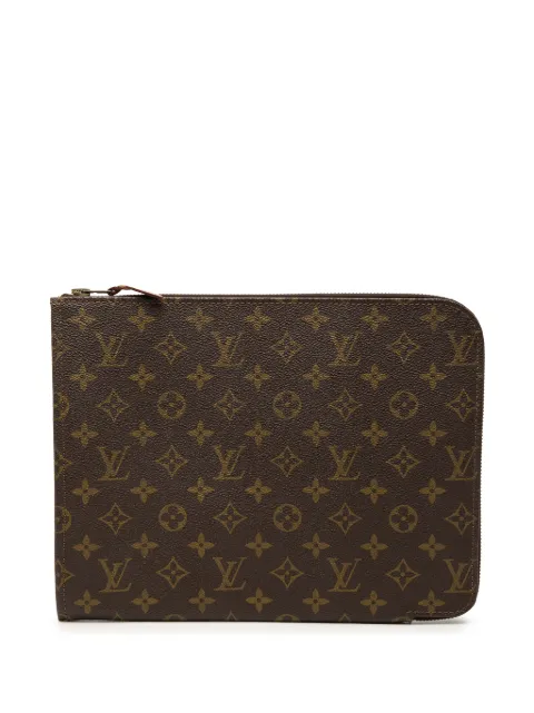 Louis Vuitton Pre-Owned 1983 モノグラム ポッシュ ドキュマン ポートフォリオ 30 クラッチバッグ
