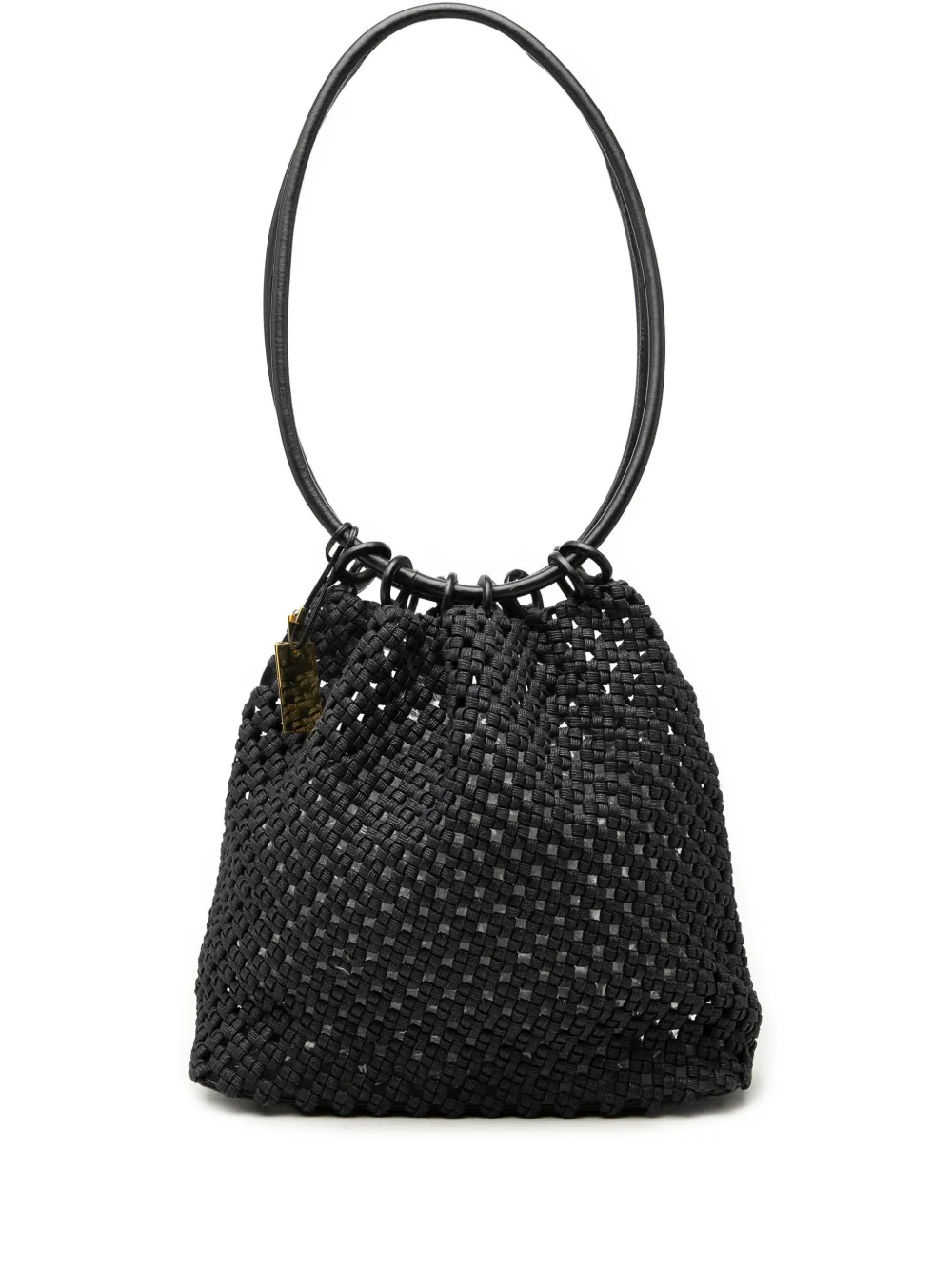 Gucci Pre-Owned 2000-2015 Woven Canvas shoulder bag - Schwarz