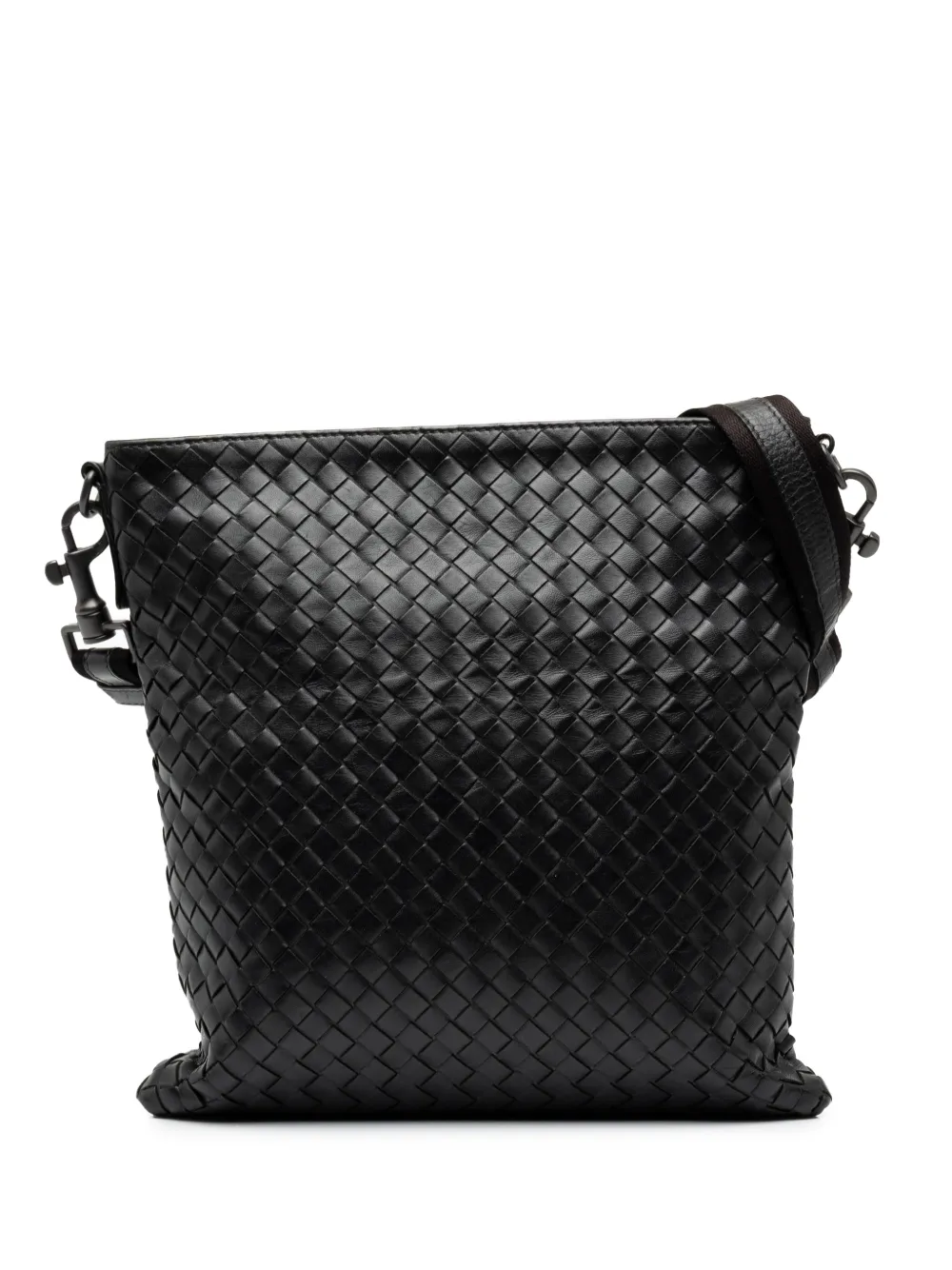 Bottega Veneta Pre-Owned 2012-2026 Intrecciato VN Umhängetasche aus Nappaleder - Schwarz