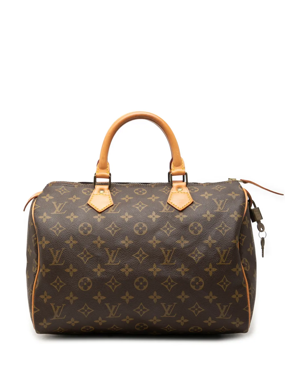Louis Vuitton Pre-Owned sac boston Monogram Speedy 30 (1985) - Marron