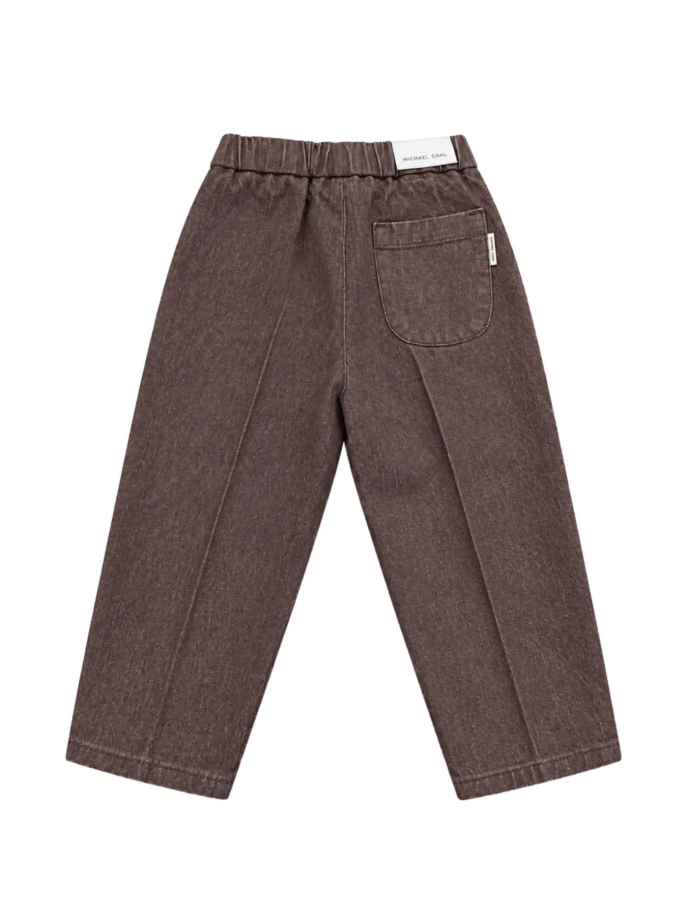 michael coal Straight plooibroek Bruin