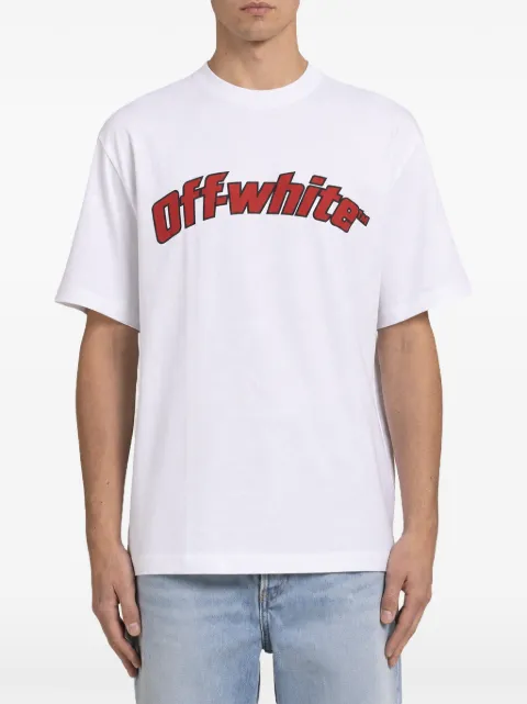 Off-White logo-print cotton T-shirt