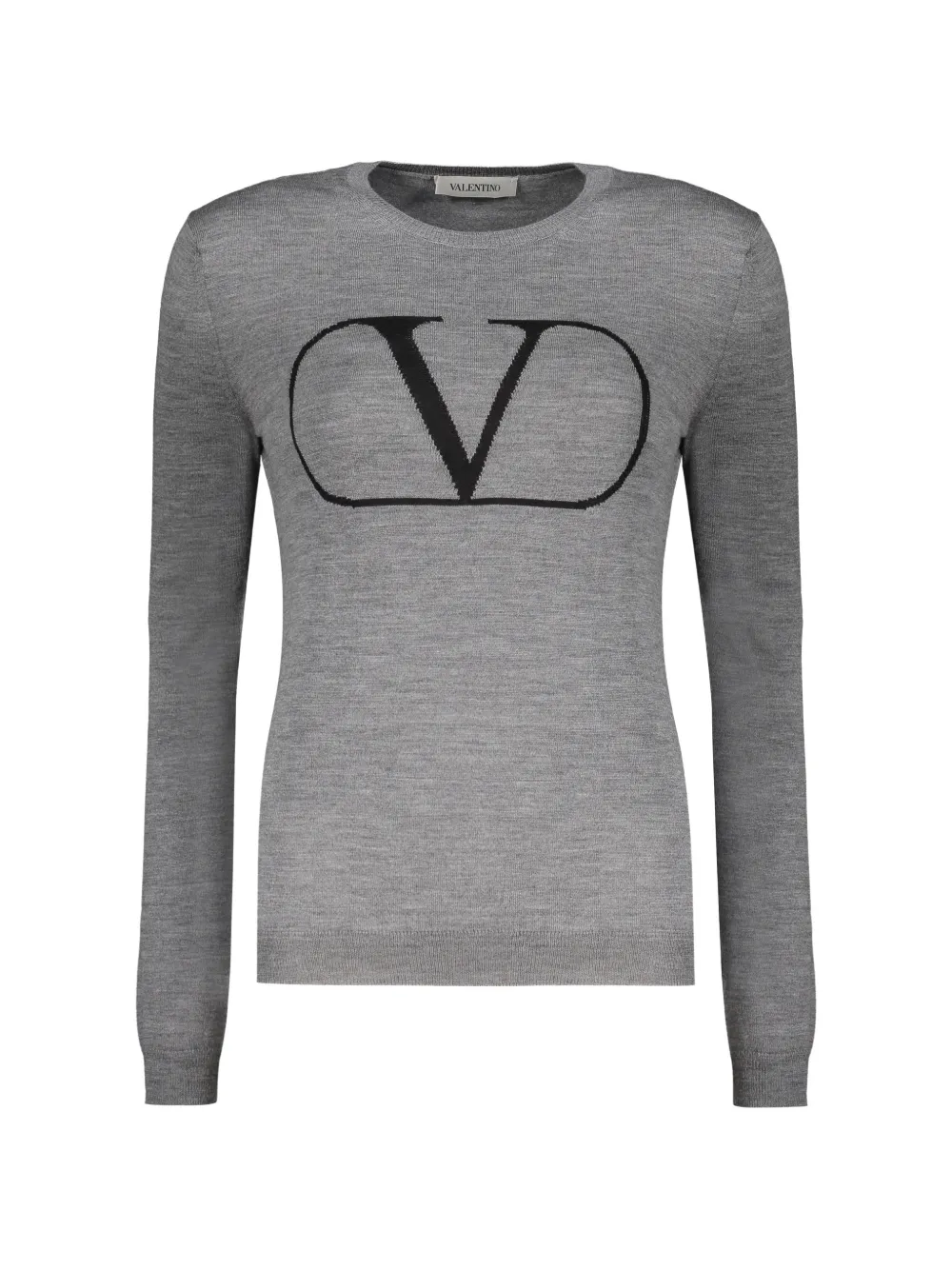 Valentino Garavani VLogo wool sweater - Grey