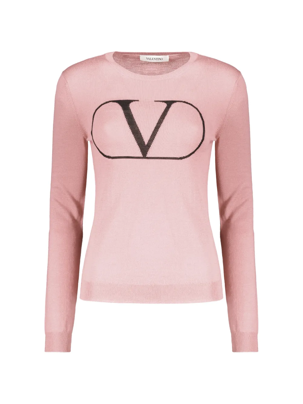 Valentino Garavani VLogo Signature wool sweater - Pink
