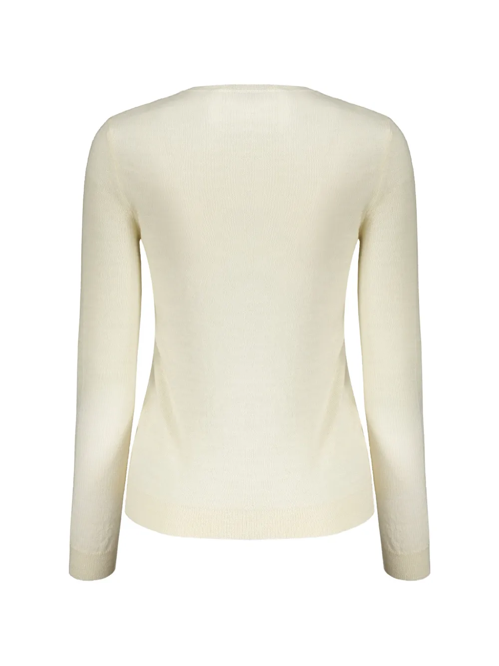 Valentino Garavani Wollen trui met ronde hals Beige