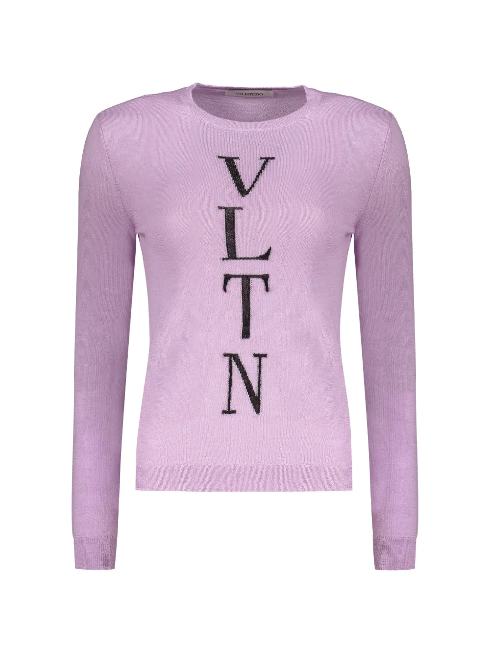Valentino Garavani VLTN intarsia-knit sweater - Violet