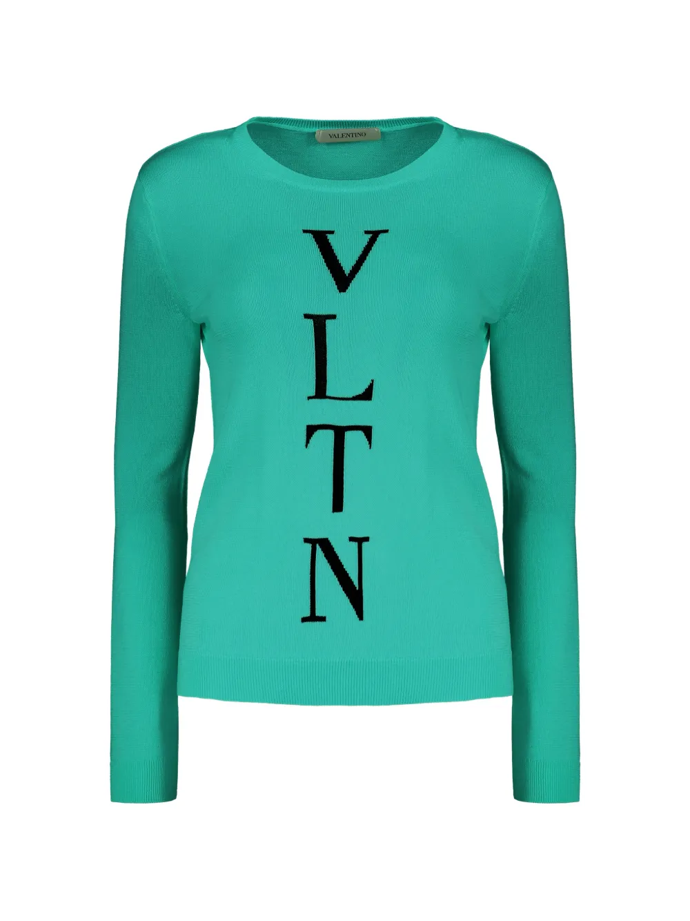 Valentino Garavani VLTN intarsia sweater - Verde