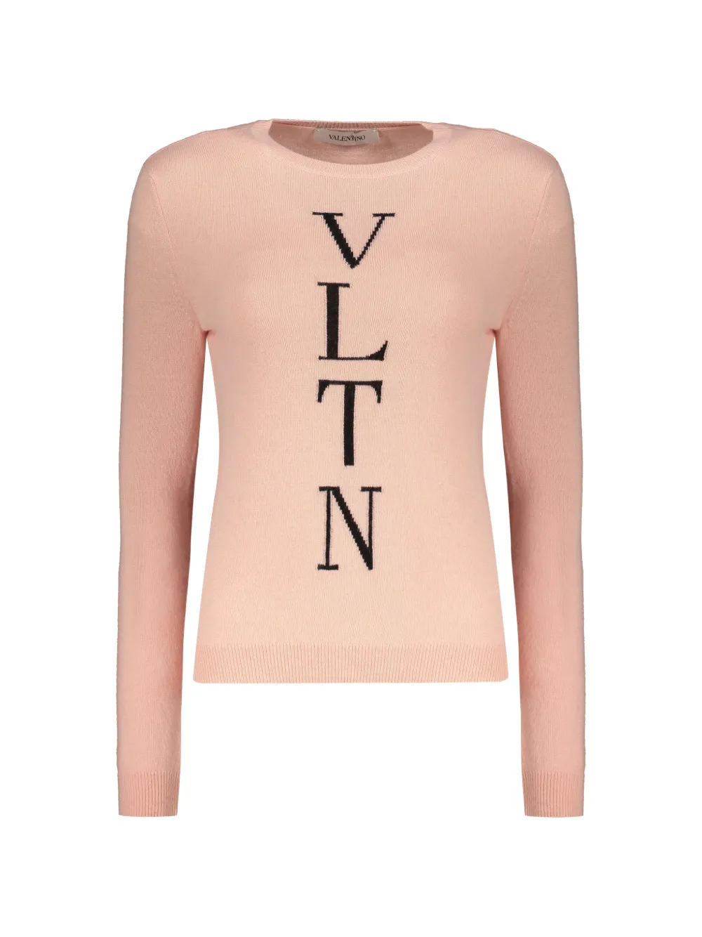 Valentino Garavani VLTN intarsia-knit sweater - Rose
