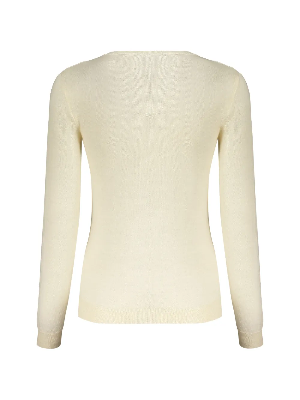 Valentino Garavani Wollen trui met ronde hals Beige
