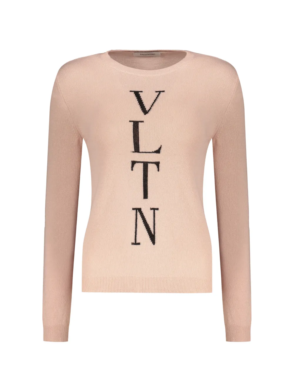Valentino Wool Crew-neck Sweater In Blue