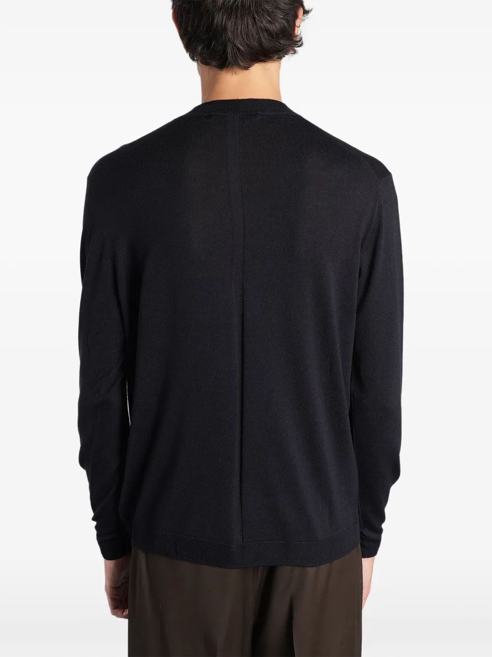 Low Brand crew-neck sweater Blauw