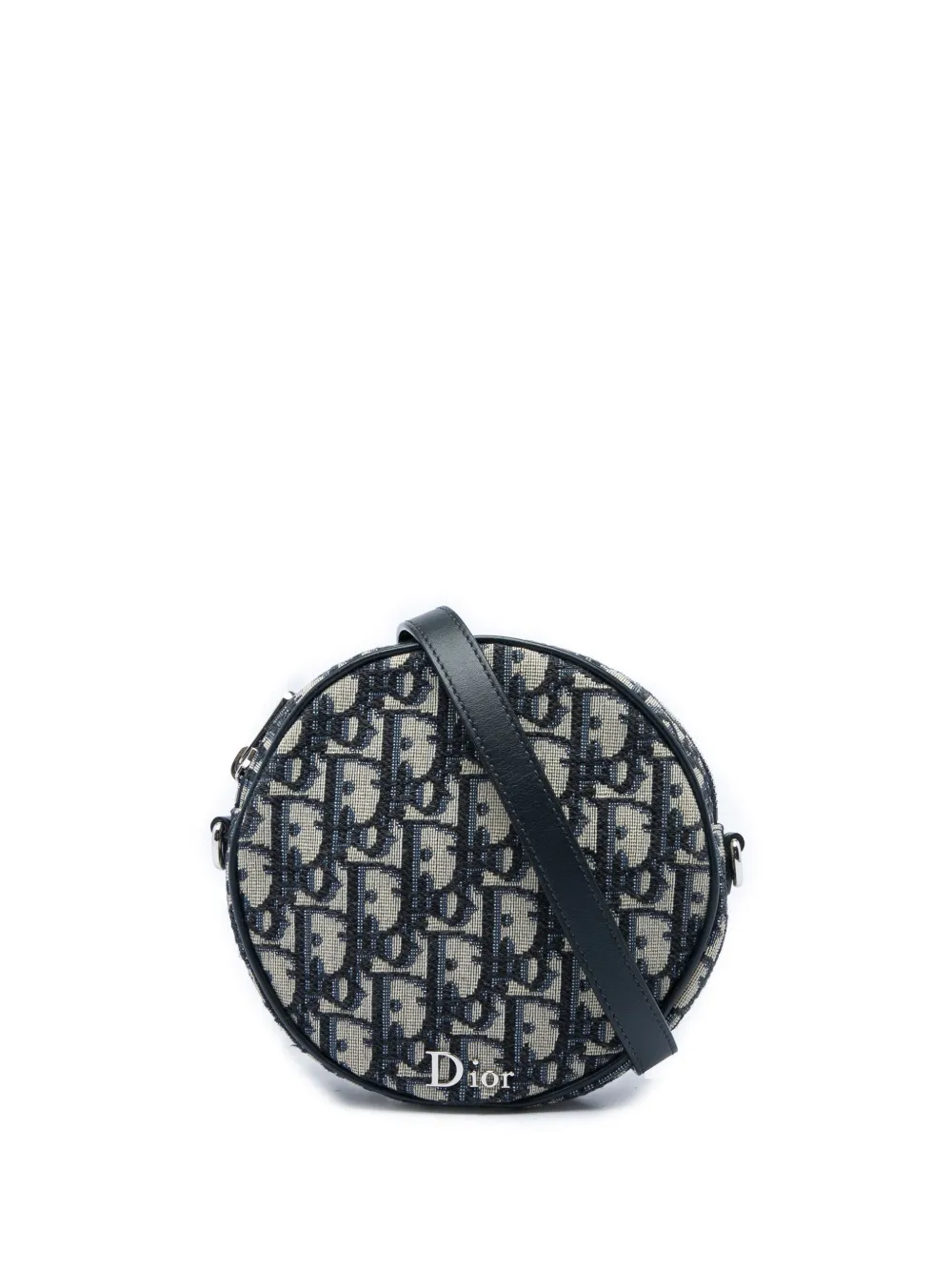 Christian Dior Pre-Owned 2019 Oblique Baby Ball Bag crossbody bag - Blau