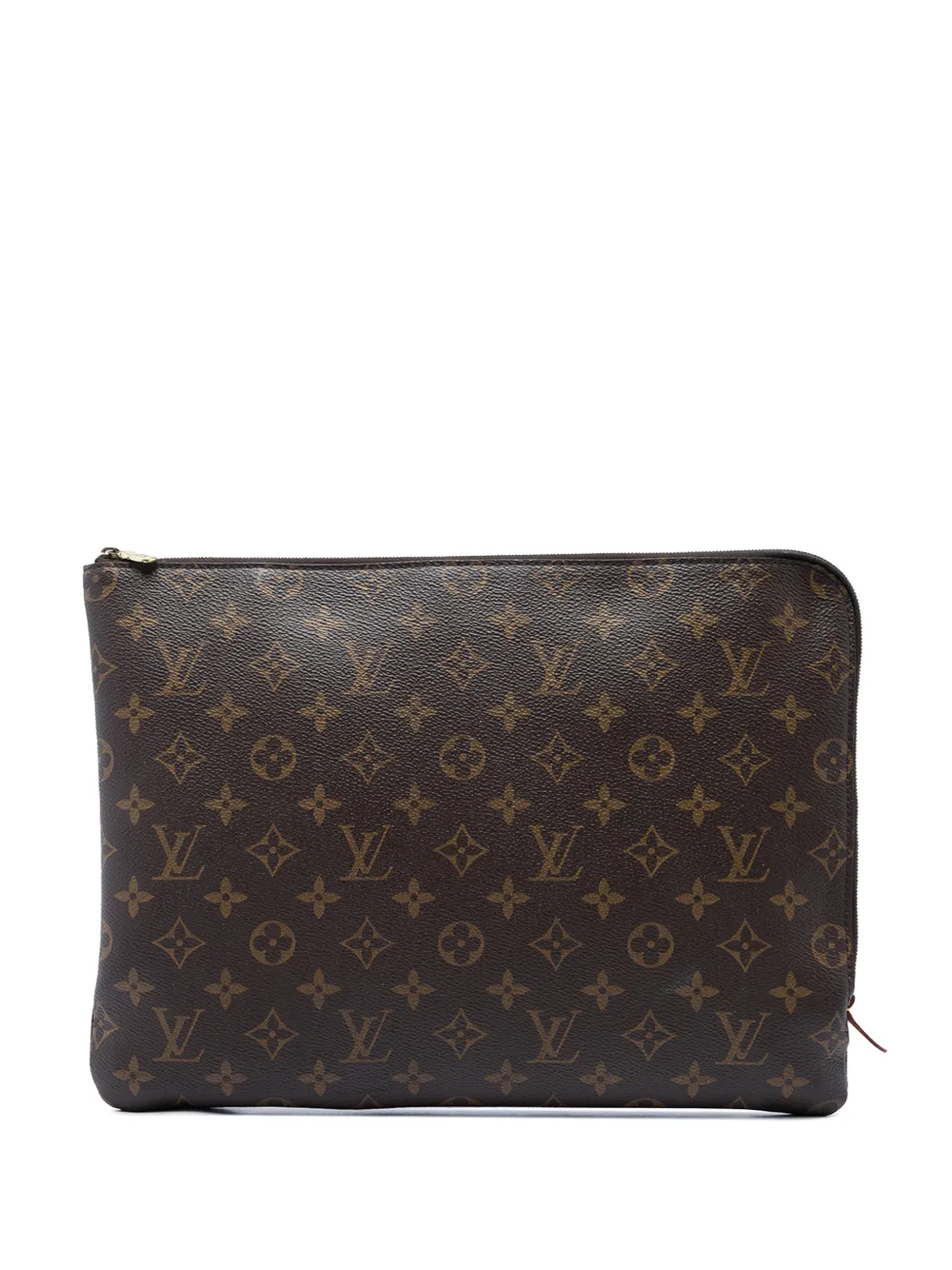 Louis Vuitton Pre-Owned 2019 Monogram Etui Voyage GM clutch bag - Brown