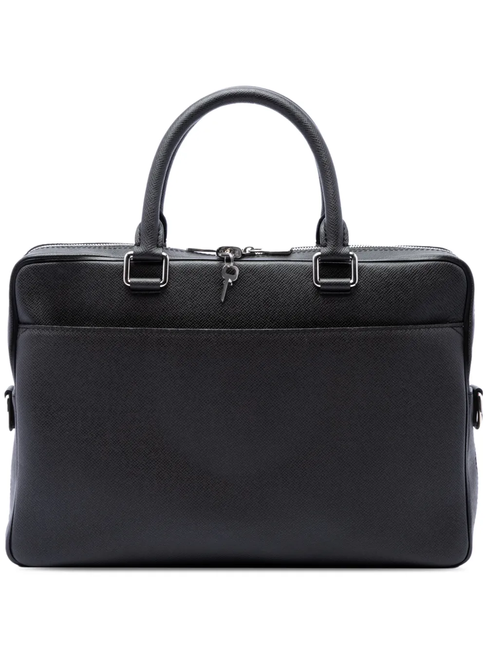 Louis Vuitton Pre-Owned 2014 Taiga Porte Documents PM business bag - Black