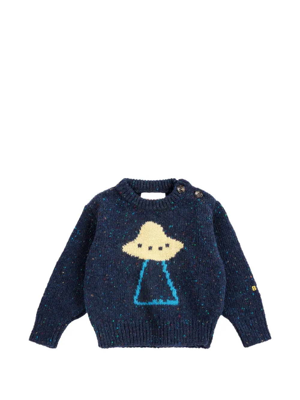 Bobo Choses Pixel Abduction sweater - Bleu Bobo Choses Pixel Abduction sweater - Bleu