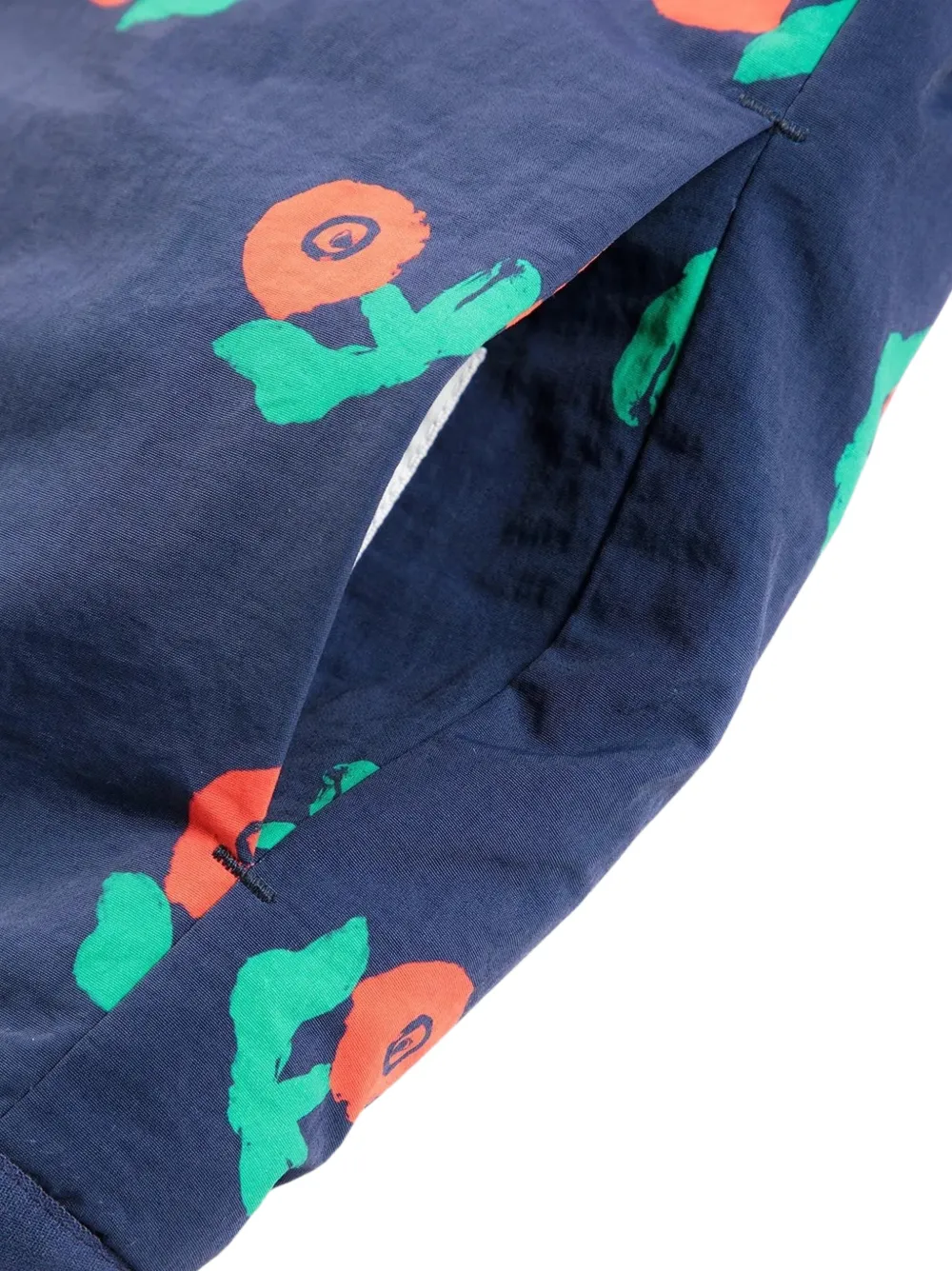 Bobo Choses Stamp Bloom omkeerbaar jack Blauw