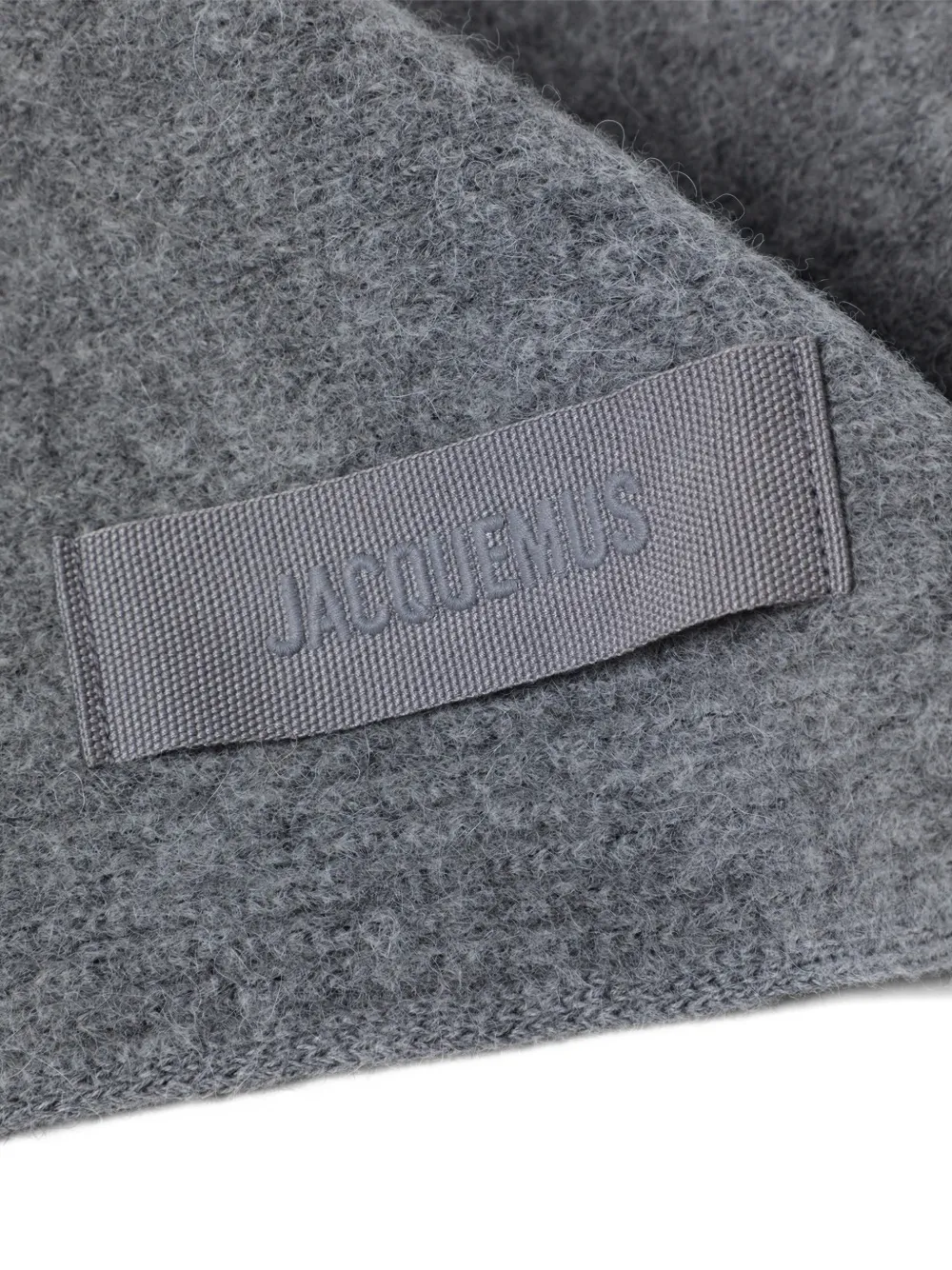 Jacquemus Le Chale driehoekige sjaal Grijs