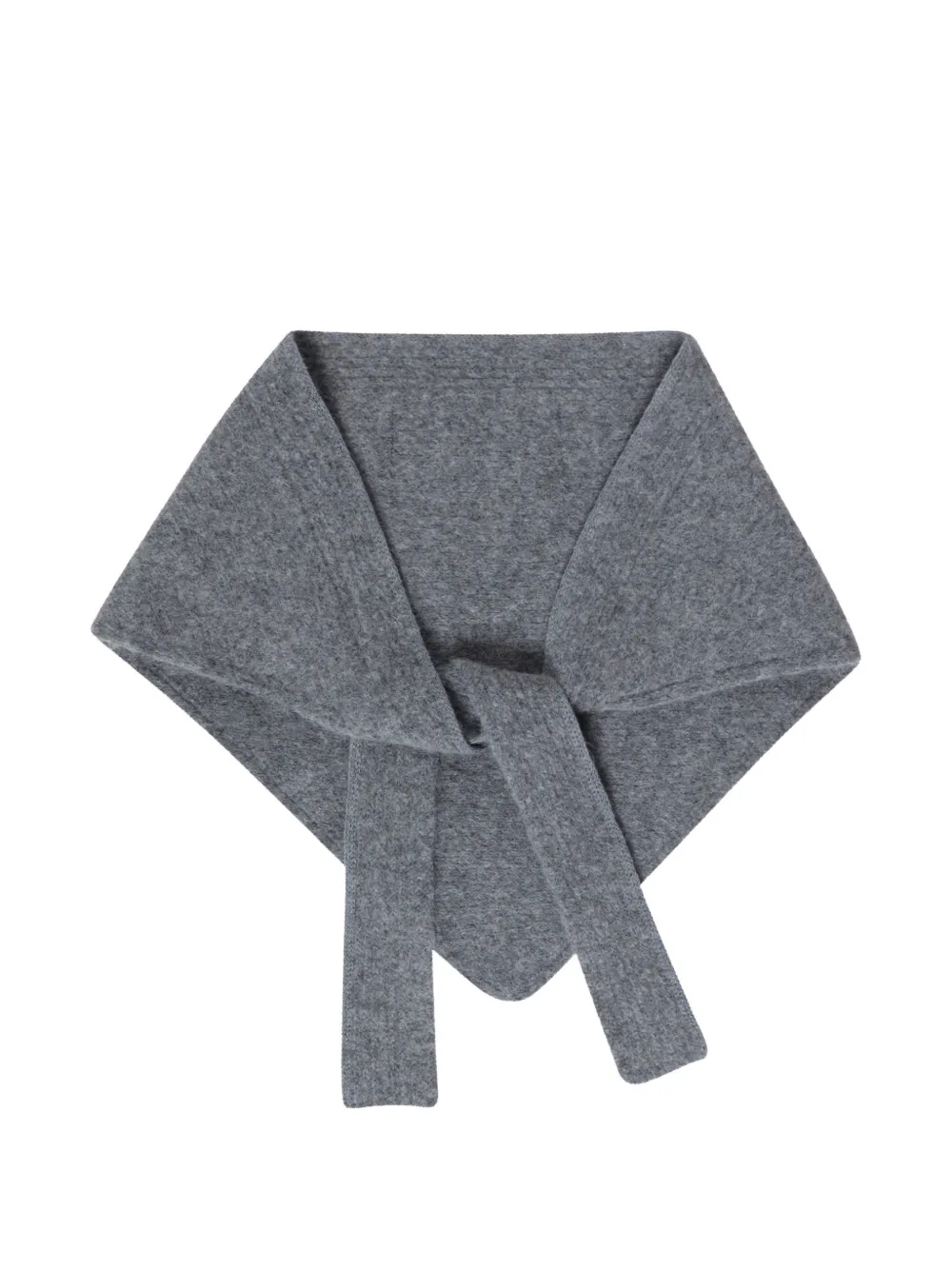 Jacquemus Le Chale triangular scarf - Grigio